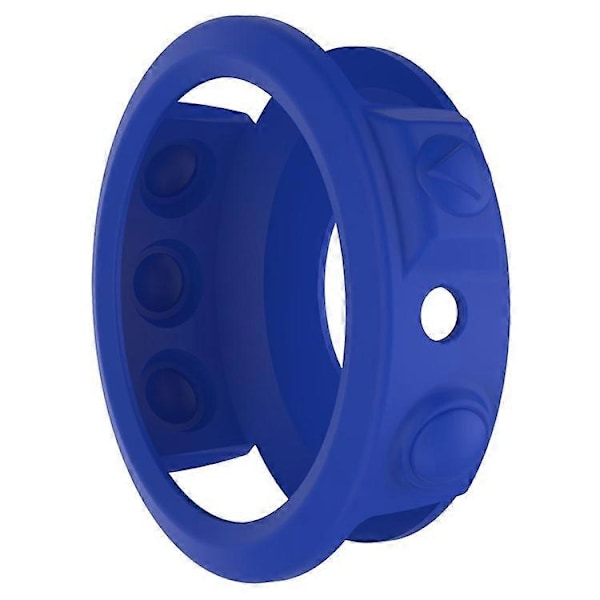 Silikon Flexibelt Skyddsramsskal Kompatibelt För Garmin Fenix 5S/5S Plus DarkBlue
