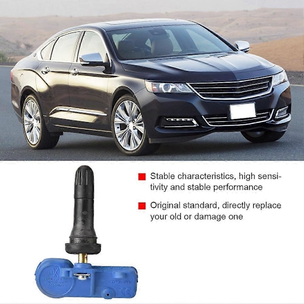 TPMS Dæktrykssensor 22853740 til Hyundai Accent Equus Kia Rio Borrego