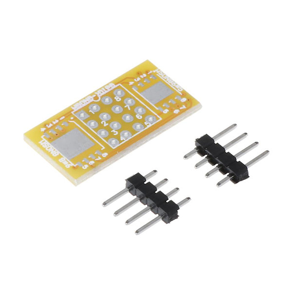 1 stk 2 WSON8 til DIP8 Programmer Adapterkort QFN8/DFN8 til DIP8 & WSON8/MLF8 til D