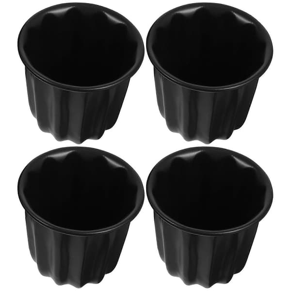 Mini Muffinsformar för bakning av caneléformar, sammankomster, non-stick beläggning, 4 st