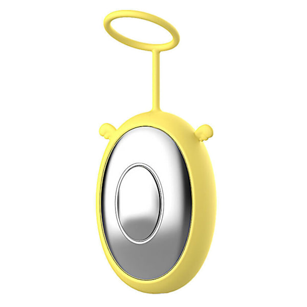 Intelligent Micro Current Lugnande massageinstrument Hushållsbärbar handhållen sömnhjälp Yellow