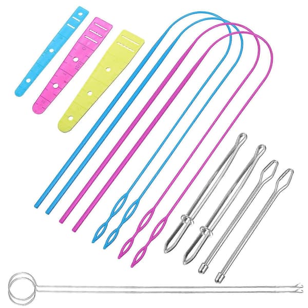 1 Set Dragsko Trädningskit Loop Vändare Sömnad Loop Kit Sömnadstillbehör