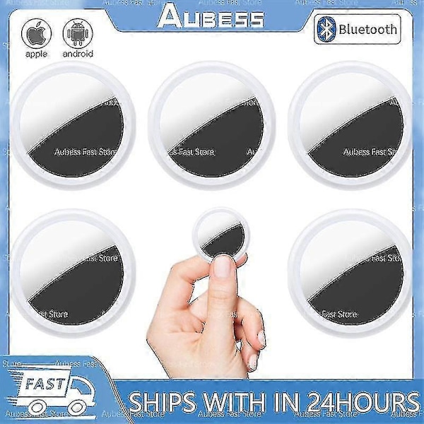 5p Mini GPS-paikannin Bluetooth 4.0 iOS/Android-yhteensopiva Älykäs Paikannin AirTagille