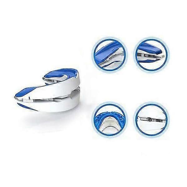 Justerbar Munn Med Silikon Anti-snorkeenhet