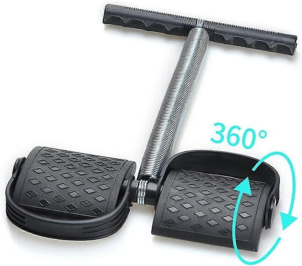 Hemmaträningsmaskin för magträning (svart)