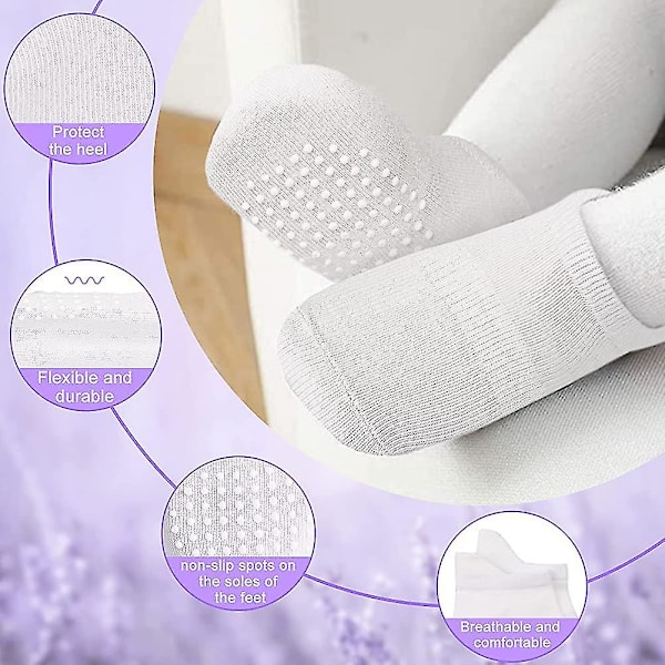 Baby Socks Halksockar - 12 Par Ankelsockar Med Anti-halk Punkt Design 3d