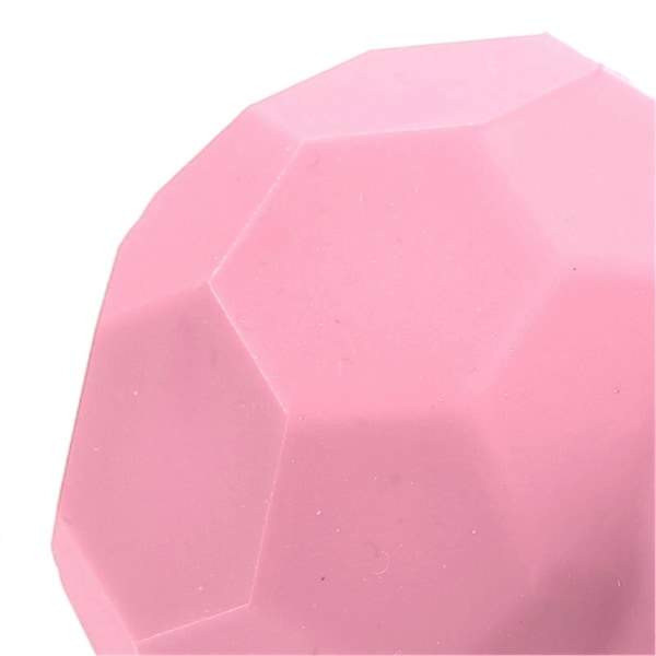 Skrotuppsamlare Portabel Student Silikon Sugkopp Handgjord Avfallsinsamlingsboll Vinylförvaring Rosa