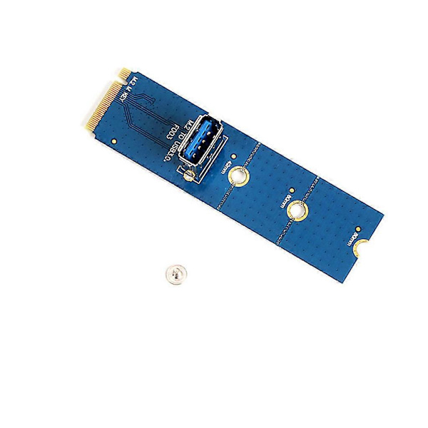 til M.2 til PCI-E X4 USB 3.0 Adapter Riser Card BTC Grafikkort Forlængeradapter