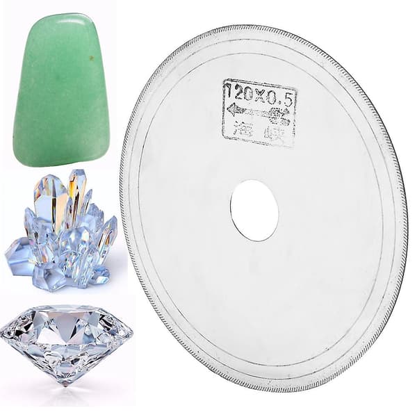 Diamantsagblad for kutting av jade, smaragd, edelsten og krystall
