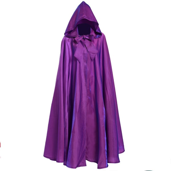 Halloween-asu keskiaikainen viitta viitta purple S