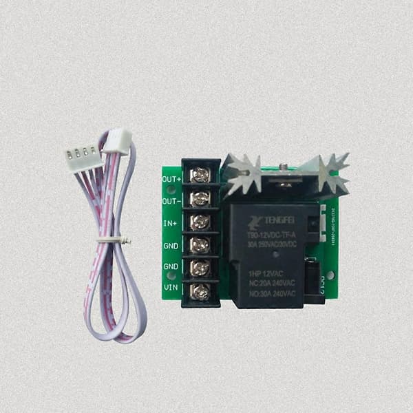 0-200VDC 10A Strømmåler Digital Voltmeter Amperemeter Wattmeter Temperaturmåler
