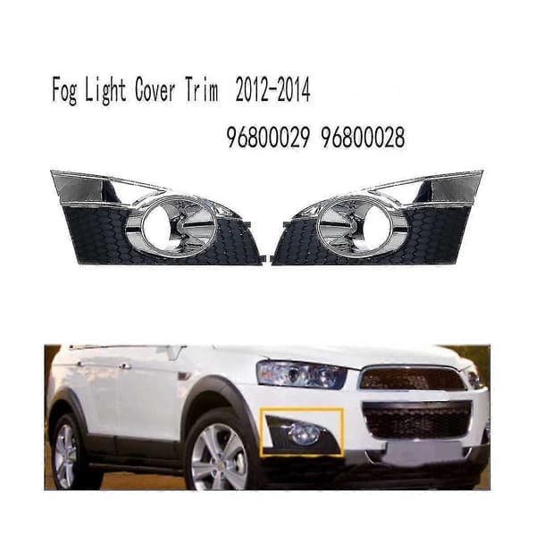 Frontfanger Tåkelys Tåkelysdeksel For Captiva 2012-2014 96800029 96800028-Yvan