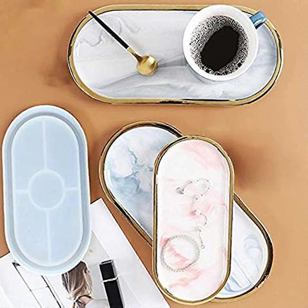 DIY keramik resinform rullebakkeform resinforme silikoneform DIY fad resin askebægerform smykkefremstillingsværktøj plade