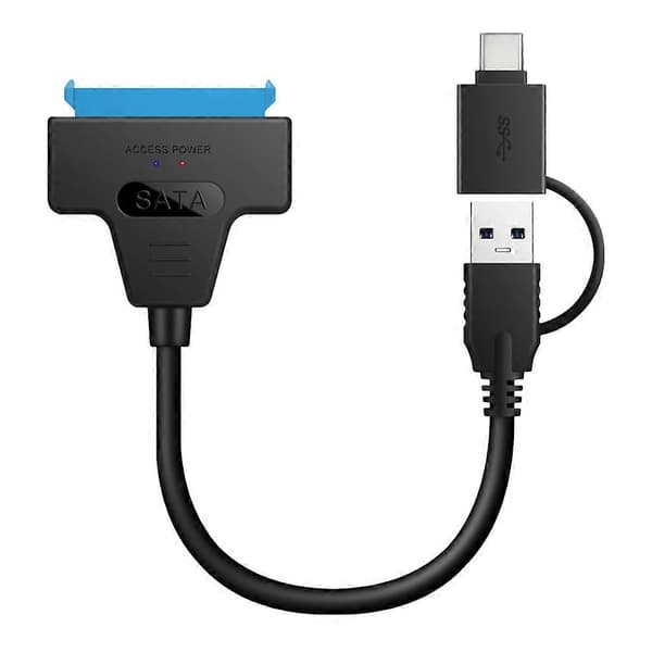Datakabelkontakt Usb Till Usb Adapter Plug-And-Play Hårddiskkabel 40.00X4.50X1.00CM 1St