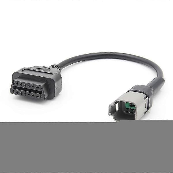 6PIN til 16PIN Diagnostisk OBD2 Kabeladapter, OBDII Scanner Erstatning til CAN AM ATV UTV Motorcykel Cykel Værktøj