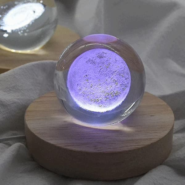2 stk. LED Lys Display Stativ Tre Lysende Base (rund + firkantet)_b