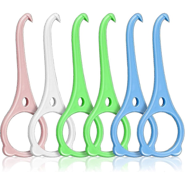 Aligner Fjernelsesværktøj, 6 stk. Usynlig Tandfjernelse Aligner Chewies Fjernelsesværktøjssæt Aligner Tandkrog Oral Korrektionsholder Fjerner Til Usynlig