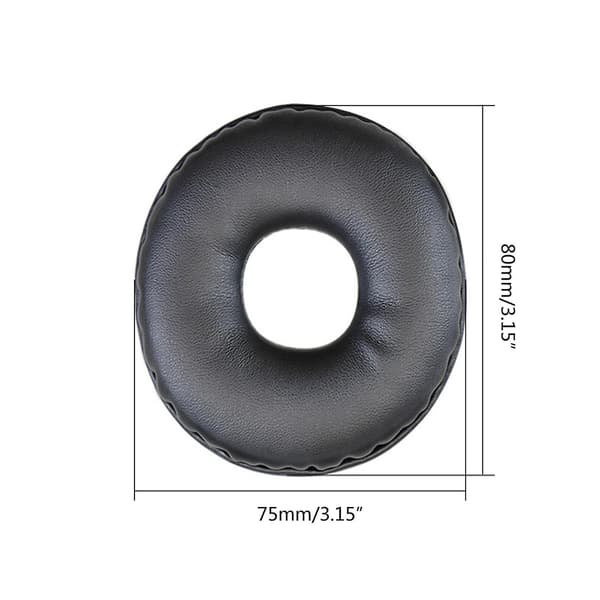 Oppgraderte øreputer for Technics Rp Dj1200 hodetelefoner, slitesterke puter