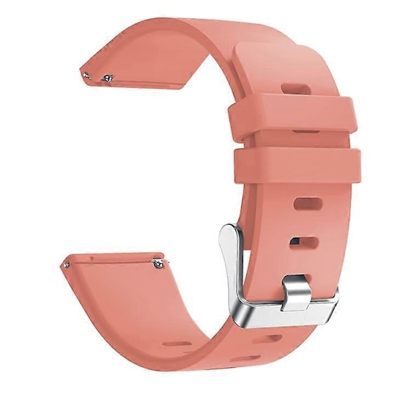 Silikone Smart Watch Rem [Stor Størrelse] Kompatibel med Fitbit Versa Lite/Versa/Versa 2 Pink