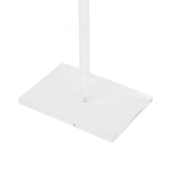 Akryl Hårextension Stativ Transparent Seksjoneringsdisplay Hårextension Holder for Salong Hjem