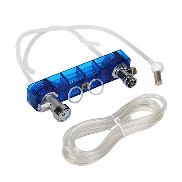 DIY CO2 Diffuser Praktisk D501 Generator Akvariumsystem Kit Pro Nål för Ventil