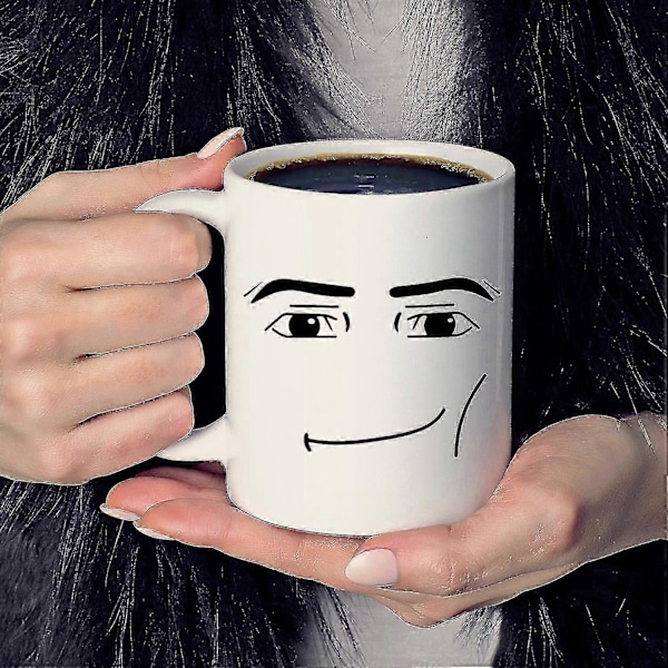 Morsom Gamer Kopp, Bursdagskopp, 325ml Nyhet Kaffekopp, Hvit, 1 stk (Pakke med 1)