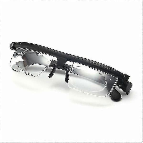 Justerbare briller Dial Vision Variable Focus briller avstandslesing (2 stk)