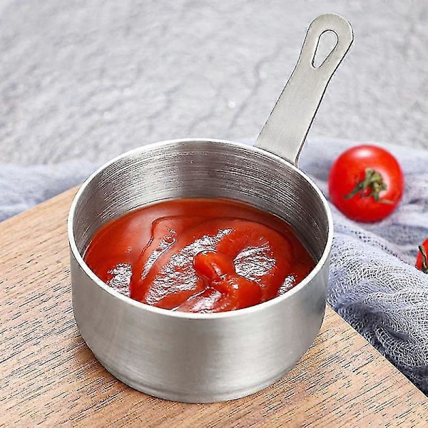 Dipsauce Skål Høj Holdbarhed Rustfri Stål Soyasauce Dyp Skål Krydderi Blanding