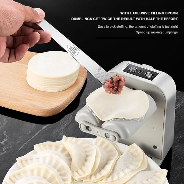Elektrisk Formgiver Automatisk Dumpling Maker, Dumpling Maker, Køkkenredskaber i Rustfrit Stål, Køkkentilbehør