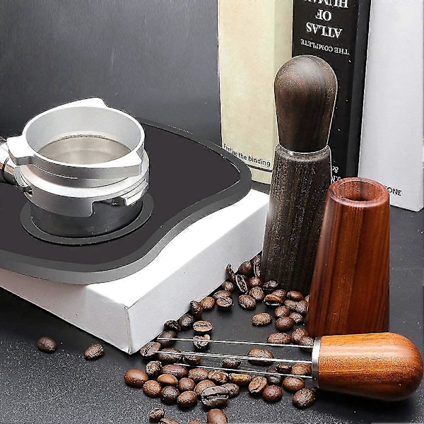 Espresso-kahvisekoitin, kahvijauheen sekoitustyökalu, yhteensopiva espresson jakeluun, 58 mm:n espressoannostelusuppilon kanssa, tyyppi-2-haoyi