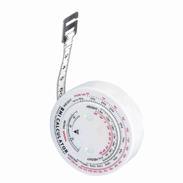 Skönhet Kroppsmasseindex Rund Fettmätning Mät Fitness Mäta Kropp Infällbar Tejp