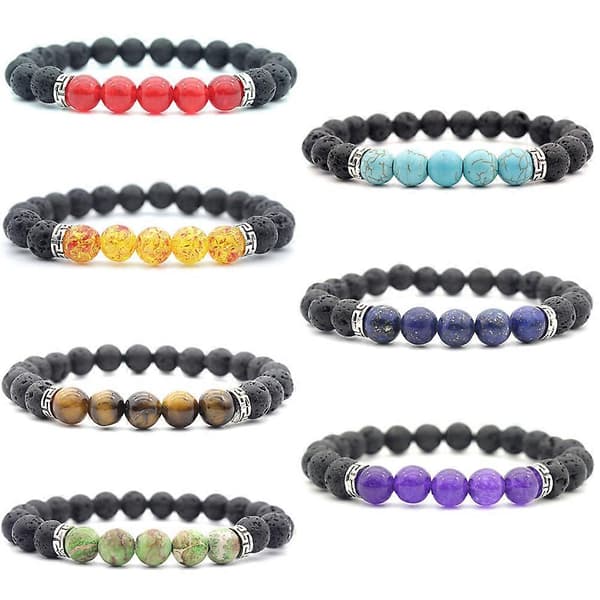 Pararmband Coola Armband Unisex Design Omkrets 19 cm 7-pack