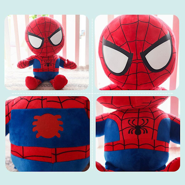 30 cm Avengers Spiderman Plyschleksaker Gosedjur Spidey Superhjälte Dockor Presenter Heminredning