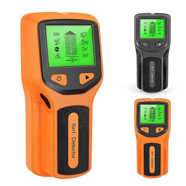 Søgbart Vægscanner 5 i 1 Søgbart Detektor med LCD-display Søgbart Sensor Beam