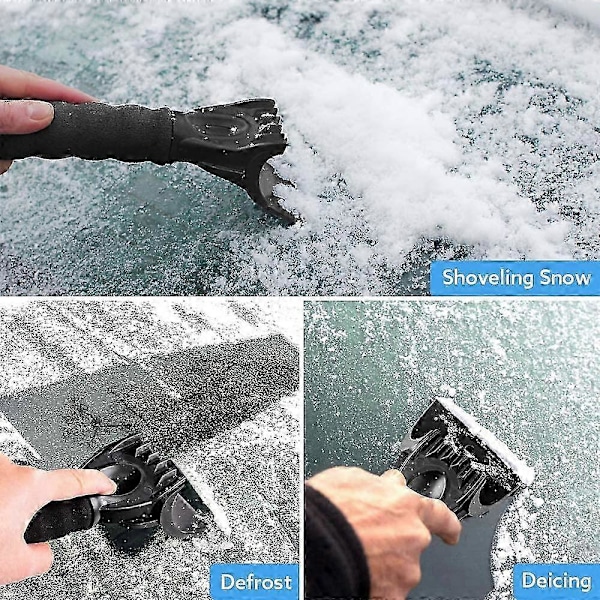 Isskrape for bil, snøfjerning for bilvindu, snøfjerning for bil, isskrape, snømåke, vindusvisker for snøfjerning og snøfjerning