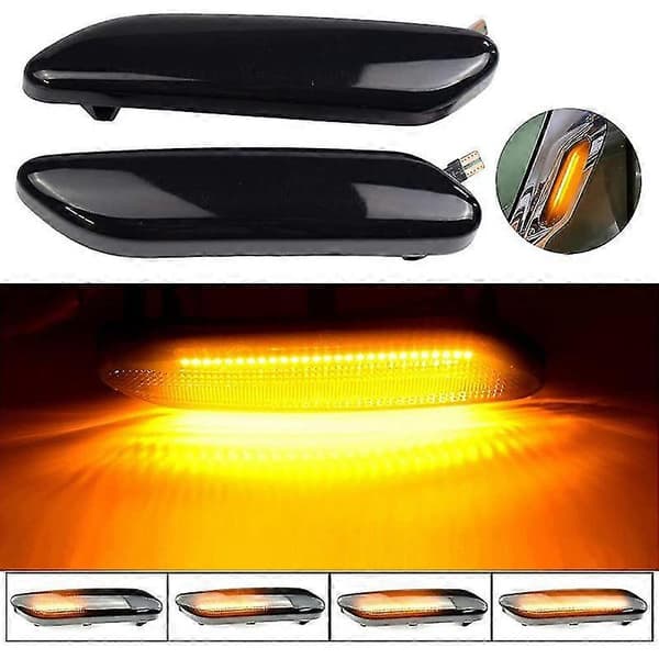 Dynamisk Amber LED Sideblinklys til For- Mini R60 Countryman R61