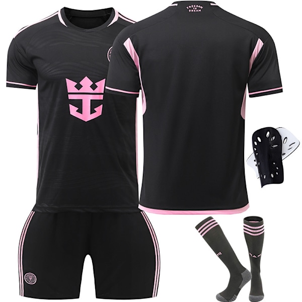 24-25 Miami Jersey Away Adult Children Short Sleeve Football Clothes Suit No.9 Suarez No.10 Vest NO.10 28