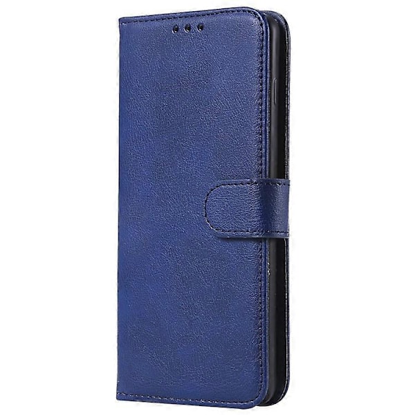 Magnetisk Avtakbart 2-i-1 PU-Lær Etui Kompatibelt med Samsung Galaxy S10 Plus Blue