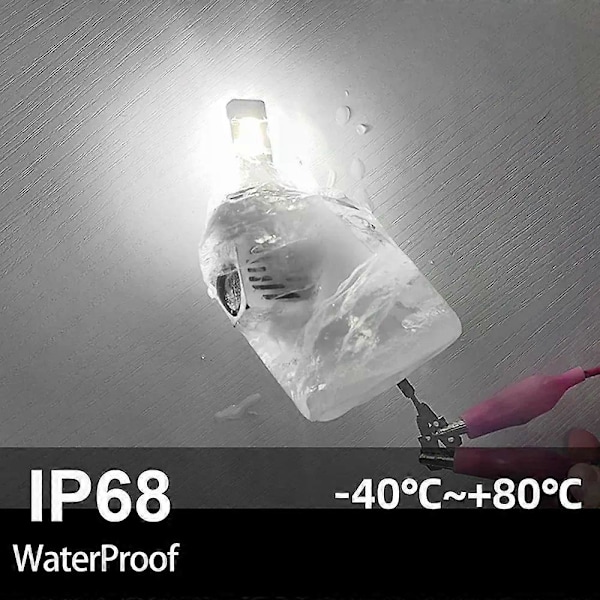 H11 H8 H9 H16 LED Forlygtepærer 12000Lm pr. sæt 6500K Cool White Trådløs Forlygte LED Pære Pakke med 2