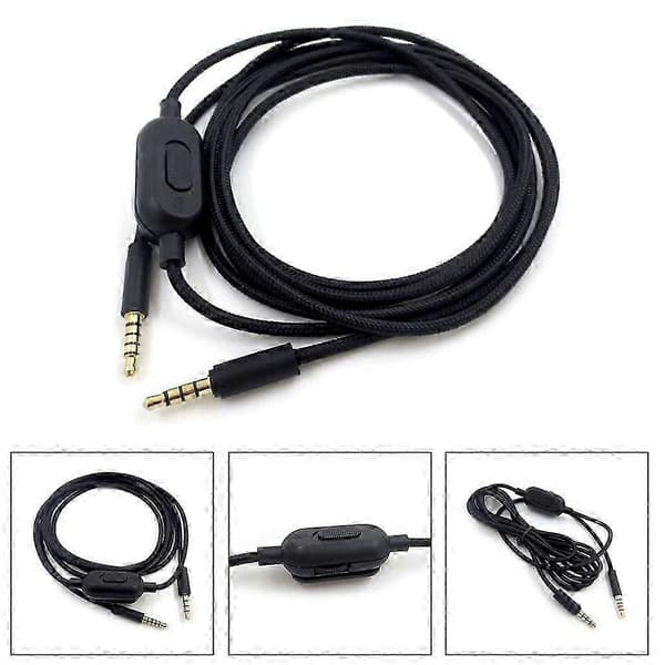 Kabel Udskiftning Aux Lydkabel Guldbelagt til Logitech G433 G233 G Pro G Pro