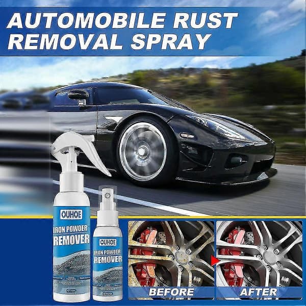 1-3 STK Bil Rustfjernelsesspray Multifunktionel Rustfjerner Inhibitor Afrostningsspray 1pc