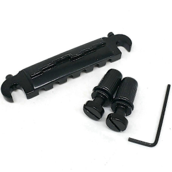 Elektrisk Gitarrbro All-in-One Bro Svansstycke Gitarr Rullsadel Bro, för LP Elektrisk Gitarr
