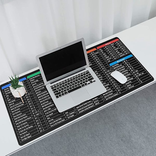 Tastatur Excel Genveje Musemåtte (900x400mm), Computertastatur Musemåtte