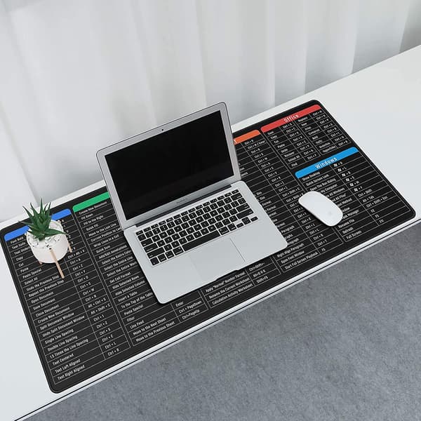 Tastatur Excel Snarveier Musematte (900x400mm), Datamaskintastatur Musematte
