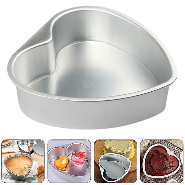 1 stk kreativ kakeform hjerteformet DIY bakeform kakeform