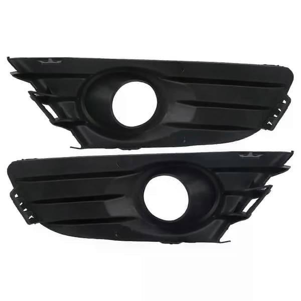 Frontfanger Tåkelys Grill Svart Deksel Trim For Citroen C4 2004-2008