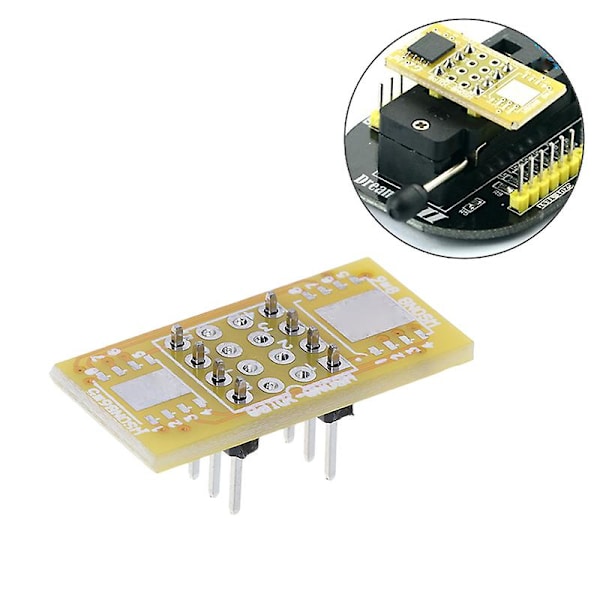 1 stk 2 WSON8 til DIP8 Programmer Adapterkort QFN8/DFN8 til DIP8 & WSON8/MLF8 til D