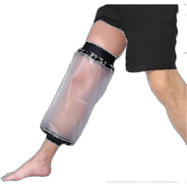 Vandtæt knæbeskyttelse til bad, vandtætte beskyttere til gips og forbinding, komfortabel vandtæt forsegling til at holde sår og bandage tørre