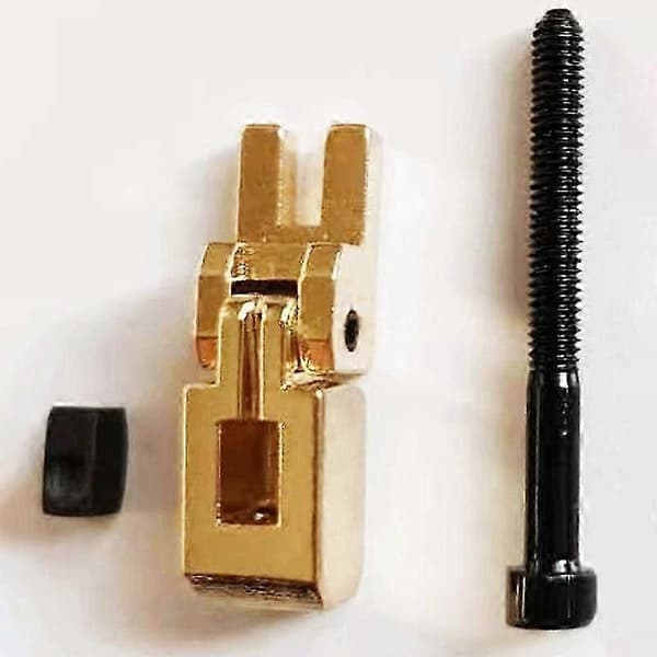 Set med 6 Dubbellåsande Låsta Stallar för Floyd-Rose Gitarr Tremolo Stall (Gyllene)
