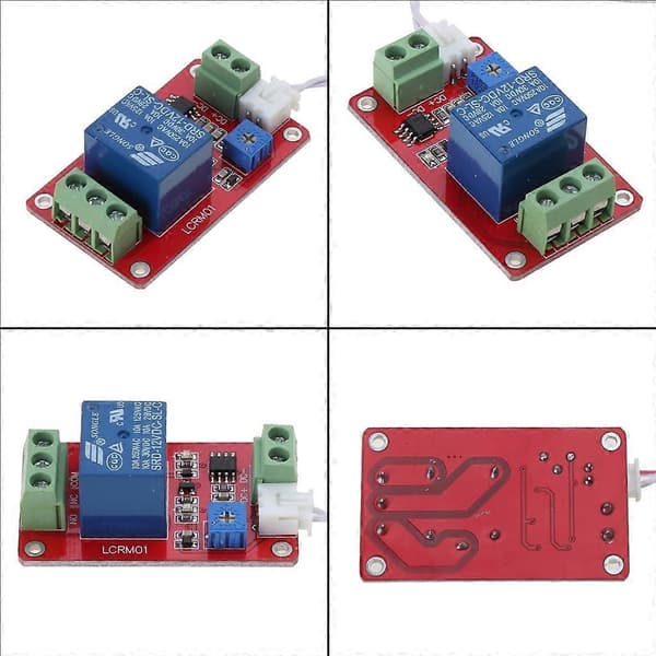 12V Bil Lyskontroll Bryter Lysdeteksjon Sensor Fotoresistor Relé Modul